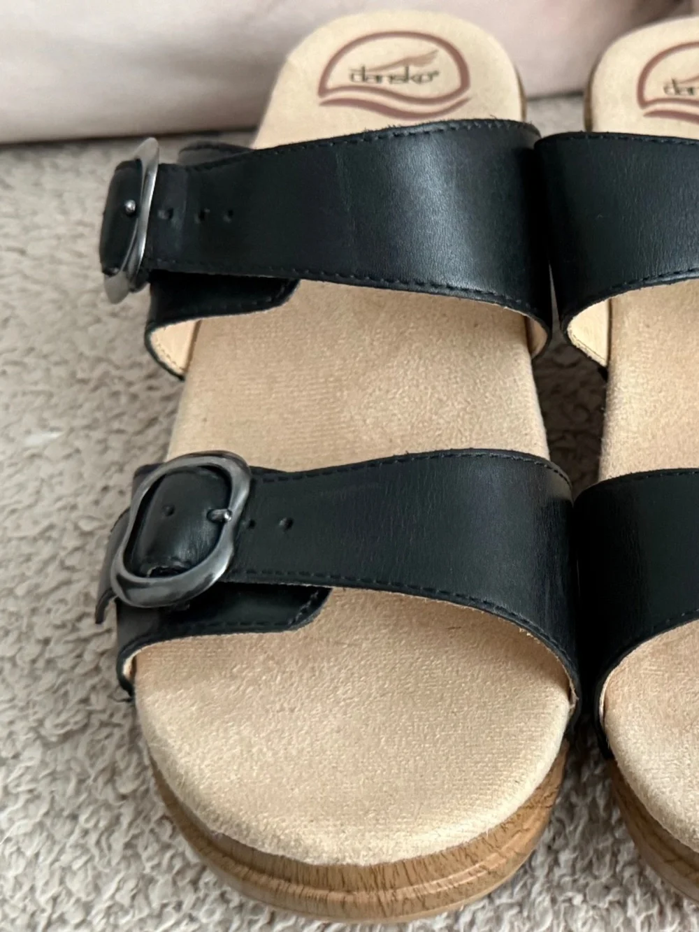 Dansko Sophie Sandal size 39 Black